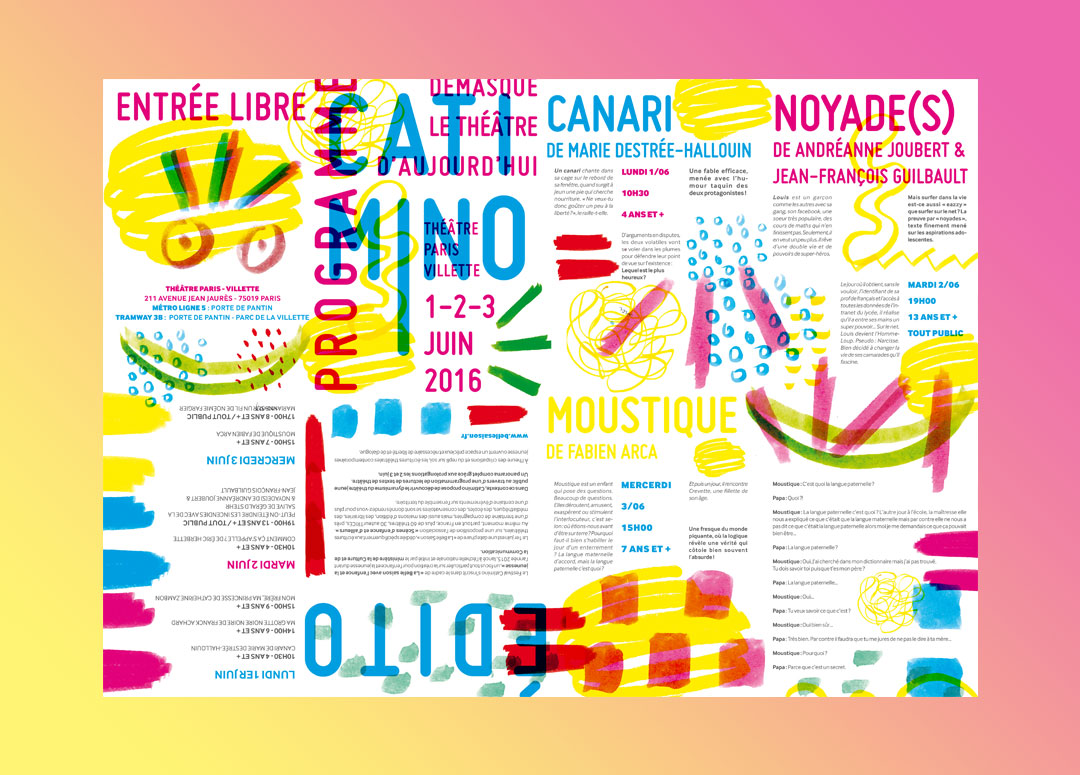 Catimino, Yvonne et Colette, Studio, Communication, Design graphique, Création, Tours, Paris, Edition