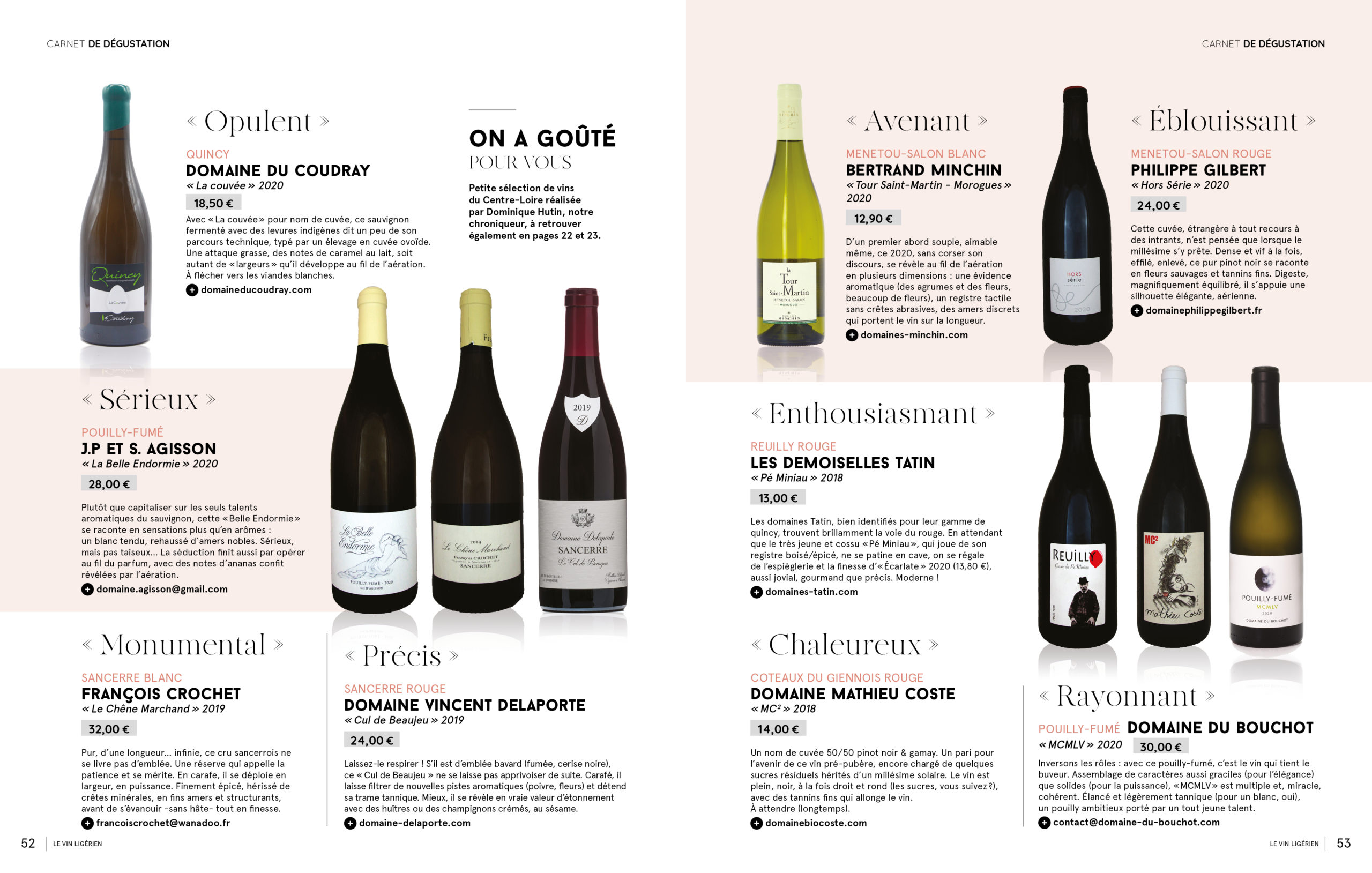 agence de communication tours le vin ligérien yvonne et colette logo magazine corporate édition design création logo plaquette